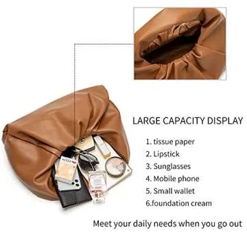 KingTo Women Top-Handle BagsTote Handbag and Purses Large Capacity Hobo Bag with Magnetic Closure