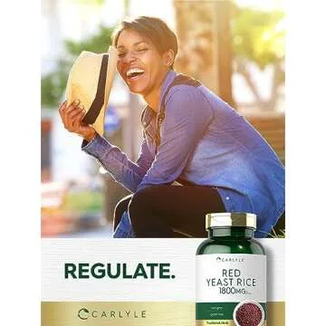 Carlyle Red Yeast Rice Capsules | Non-GMO Gluten Free