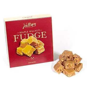 Hall's Maple Walnut Fudge - Handmade Delight for Everyone