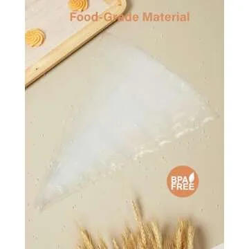 Kootek 16" Disposable Piping Bags for Easy Decorating