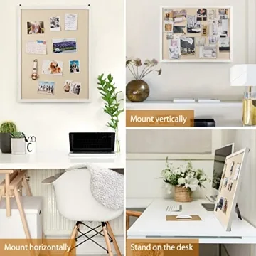 Miratino 23x18 Bulletin Board Set with 40 Pushpins