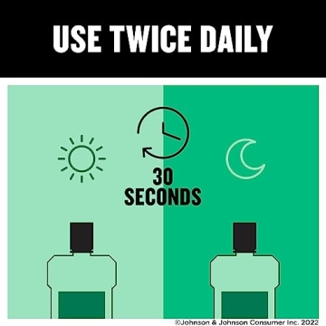 Listerine Freshburst Mouthwash - Powerful Oral Cleanliness