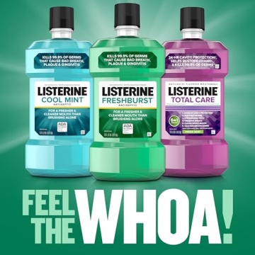 Listerine Freshburst Mouthwash - Powerful Oral Cleanliness