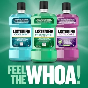 Listerine Freshburst Mouthwash - Powerful Oral Cleanliness