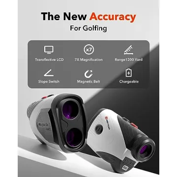 Redtiger Golf Rangefinder 1200 Yards with Slope Features