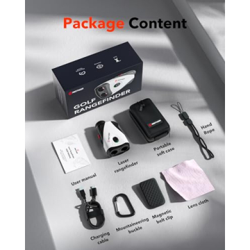 Redtiger Golf Rangefinder 1200 Yards with Slope Features