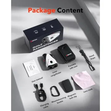 Redtiger Golf Rangefinder 1200 Yards with Slope Features