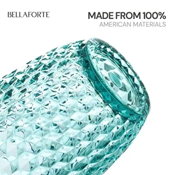 Bellaforte Shatterproof Tritan Tumbler Glasses Set of 4