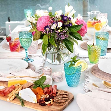 Bellaforte Shatterproof Tritan Tumbler Glasses Set of 4