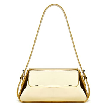 Trendy Sparkly Silver Hobo Bag Clutch for Parties