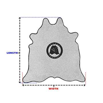 Luxurious Leopard Print Cowhide Rug for Modern Homes