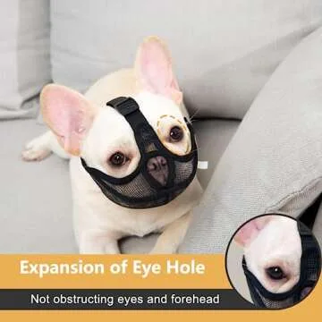 Buy OHCOZZY Short Snout Dog Muzzle - Adjustable & Breathable
