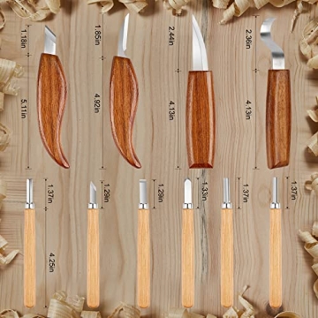 26-in-1 Wood Carving Kit for Beginners and Professionals