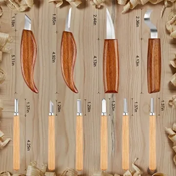 26-in-1 Wood Carving Kit for Beginners and Professionals