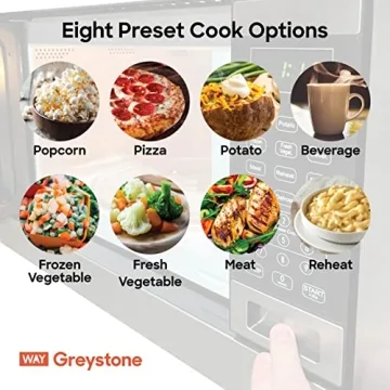 Greystone Built-In Microwave for RV Perfect for Cooking
