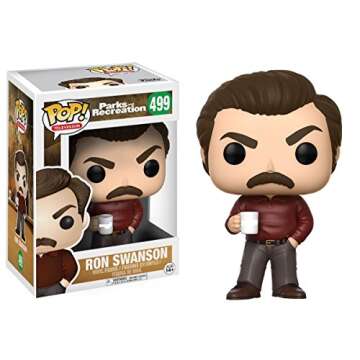 Ron Swanson Vinyl Figure from Parks and Recreation with Case