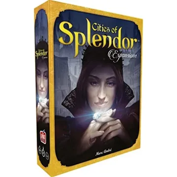 Cities of Splendor Board Game EXPANSION - Strategy Game for Kids and Adults, Fun Family Game Night E...