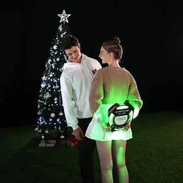 Illuminate Fun with TOSY Flying Disc: 36 LEDs & RGB Colors