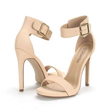 DREAM PAIRS Women’s Elegantee Summer High Heels Pumps