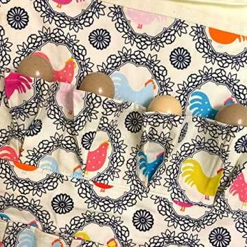 Elegant Egg Collecting Apron for Chicken Lovers