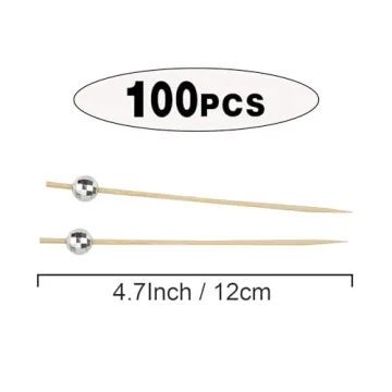 Stylish Disco Ball Cocktail Picks for Every Occasion