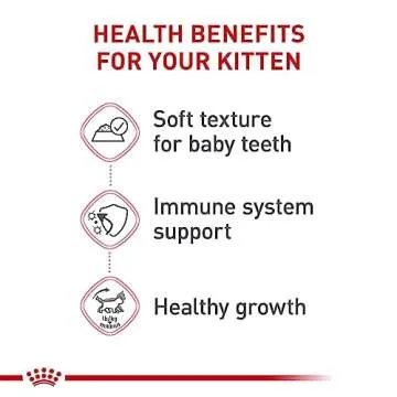 Royal Canin Feline Health Nutrition Kitten Loaf in Sauce Canned Cat Food, 3 oz can (Pack of 24)