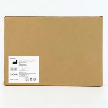 Shinowa Liquid Hand Soap Dispenser, Resin Lotion Dispenser Bottle with Silver and Gold Pump Head,Anti Rust Refillable Pump Bottle for Bathroom Vanity Kitchen, Morandi Blue