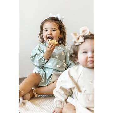 Zoe & Co Premium Baby Bibs with Food Catcher