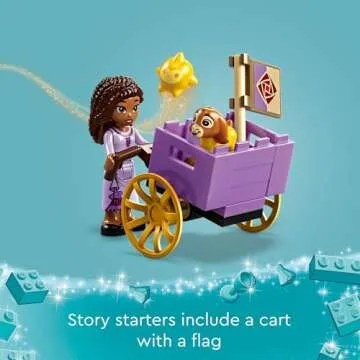 LEGO Disney Wish Asha Set for Kids Ages 6 and Up
