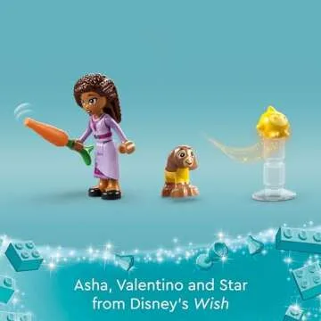 LEGO Disney Wish Asha Set for Kids Ages 6 and Up