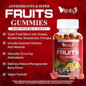 Vitinity Superfood Gummies for Daily Health - 30 Day Supply