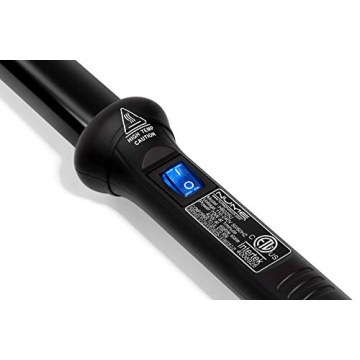 NuMe Classic Ceramic Curling Wand with Tourmaline Barrel 25mm