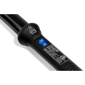 NuMe Classic Ceramic Curling Wand with Tourmaline Barrel 25mm