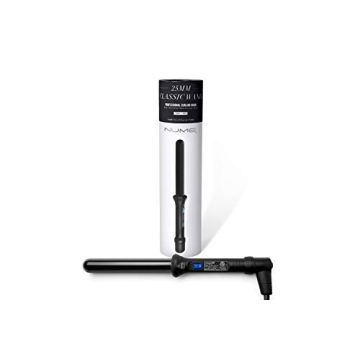 NuMe Classic Ceramic Curling Wand with Tourmaline Barrel 25mm