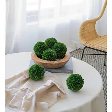 Elegant Boxwood Balls Decor for Any Home Setting