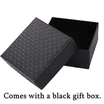 JOJO & LIN 18K Real Gold Plated Asymmetrical Earrings Sun Moon Star Statement Earrings for Women