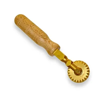 La Gondola Homemade Pasta Cutter - Festooned Wheel | Italian Pasta Making Tool for Home and Business...