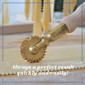 La Gondola Pasta Cutter Wheel for Handmade Italian Pasta