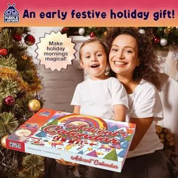 PURPLE LADYBUG Christmas Girls Advent Calendar 2024 Kids with 24 Unique Gifts - Crafts, Jewelry, Accessories & More - Tween Advent Calendar 2024 Teen Girls, Fun 24 Days Christmas Countdown for Girl 6+