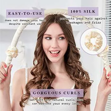 Heatless Curling Rod Headband for Gorgeous Curls