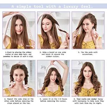 Heatless Curling Rod Headband for Gorgeous Curls