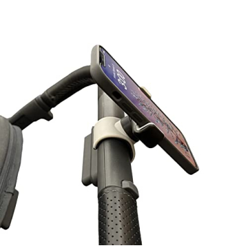 Maxby Stroller Phone Holder - Secure Phone Holder for Shopping Carts and Strollers
