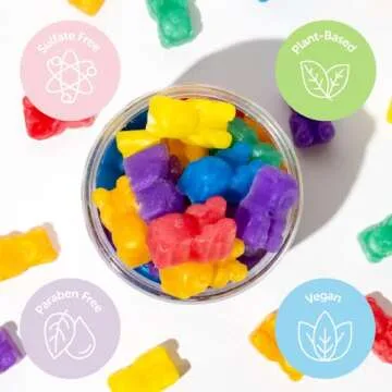 Kids Bear Shaped Soaps - Fun & Natural Hand Washing