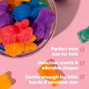 Kids Bear Shaped Soaps - Fun & Natural Hand Washing