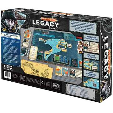 Pandemic Legacy Season 2 Board Game - Save Humanity from Plague!