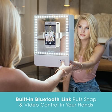 Glamcor Riki Skinny Smart Vanity Mirror with LED Lighting
