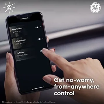 GE CYNC Outdoor Smart Plug for Remote Device Control