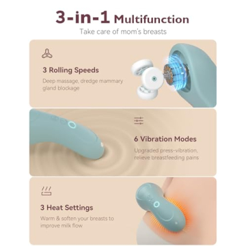 Momcozy Lactation Massager: Relieve Clogs & Improve Flow