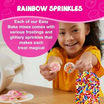 Ultimate Oven Baking Bundle (Oven + Donut and Brownie Mixes + Rainbow Sprinkles)