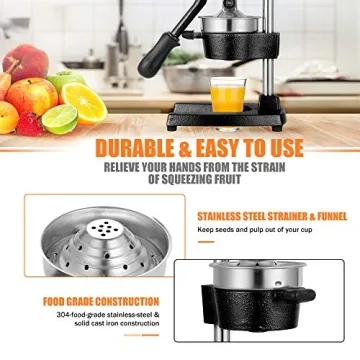 Gowintech Heavy Duty Manual Fruit Juice Squeezer